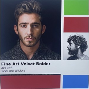 Color Europe Fine Art Velvet Balder 265 grams - 44" x 15 metros 